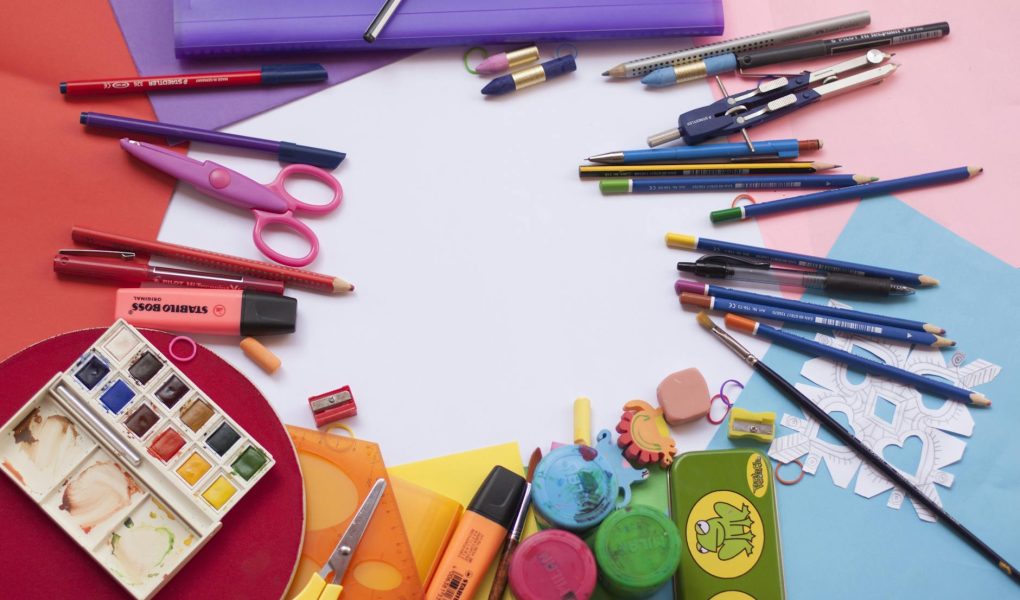 painting and drawing tools set
